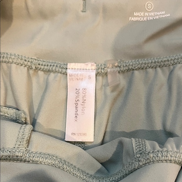 Travis Mathew Women's Light Green Athletic Shorts - Picture 3 of 7